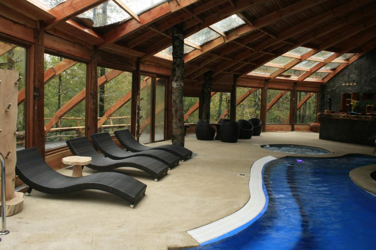 Huilo Huilo Reino Fungi Villa Puerto Fuy Exterior photo
