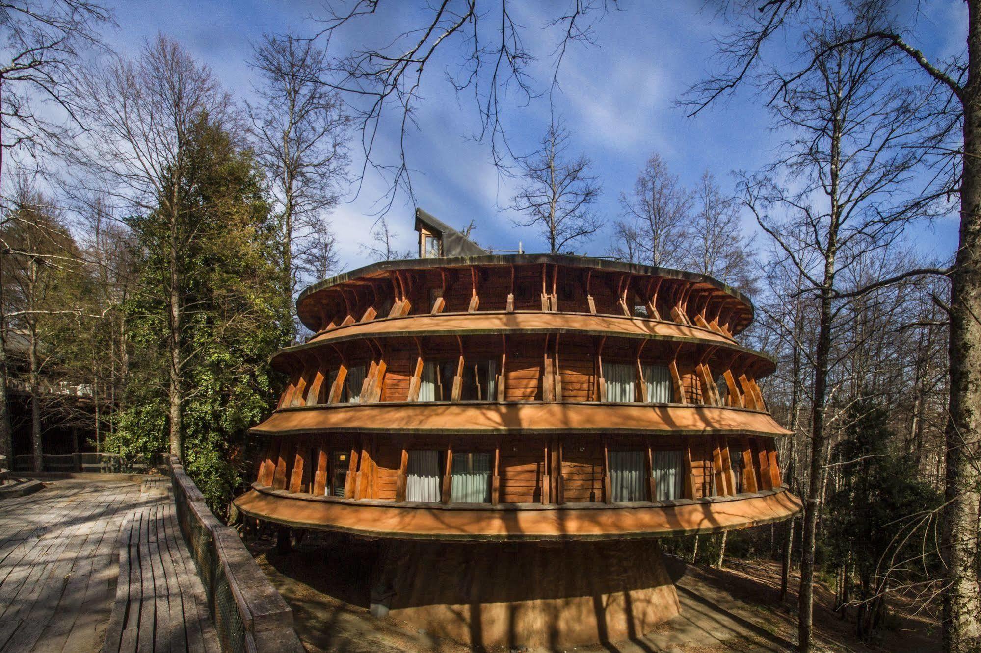 Huilo Huilo Reino Fungi Villa Puerto Fuy Exterior photo